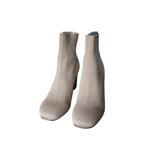MIA Braxton Fly Knit Dark Sand Ankle Boots Women’s Size 8.5M NWOB - Picture 2 of 8